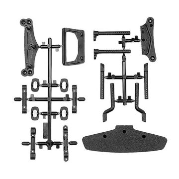 Team Associated DC10 Arm Mounts, Body/Bumper Mounts