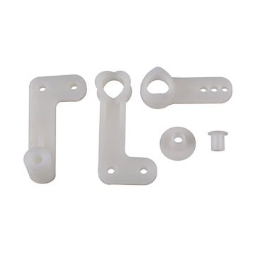 Team Associated RC10T Servo Saver Plastics (White)