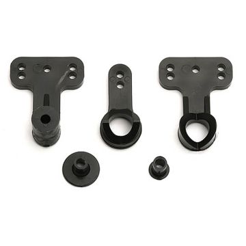 Team Associated RC10GT Servo Saver Set Black