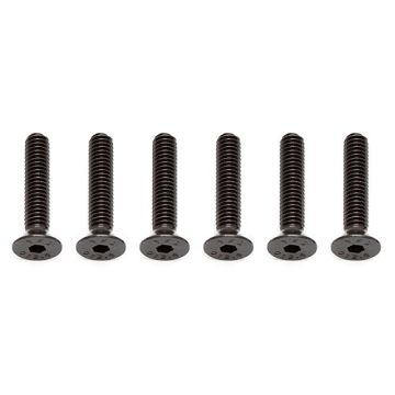 TEAM ASSOCIATED M4 X 20MM FHCS (10)