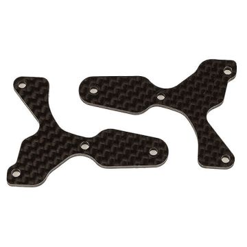 Team Associated RC8b4 FT Front Lower Susp. Arm Inserts Carbon