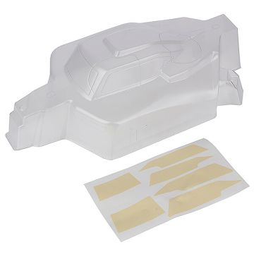 Team Associated RC8b4 Bodyshell Mu, Clear