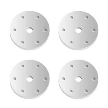 Team Associated RC8b4.1/E Front 16mm Shock Pistons 6x1.4 Flat