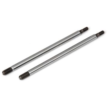 Associated RC8t4 Front Chrome Shock Shafts 3.5 X 44.5mm