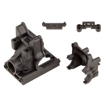 Team Associated RC8b4.1/E Front Rear Gearbox, Carbon