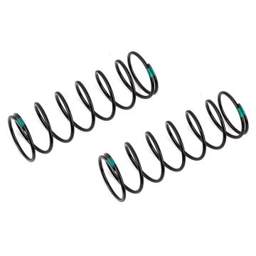 Team Associated 16mm Front Springs Green 4.85lb/In L68 8.0T 1.5d