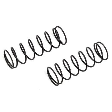 Team Associated 16mm Front Springs Black 4.65lb/In L68 8.25T 1.5d