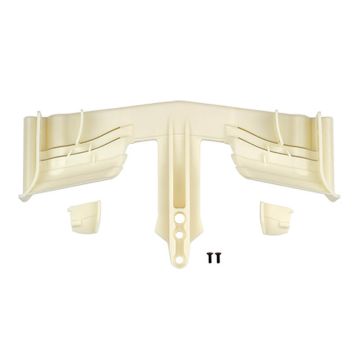 Team Associated RC10F6 Classic Front Wing, White