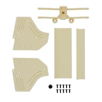 Team Associated RC10F6 Classic Rear Wing, White