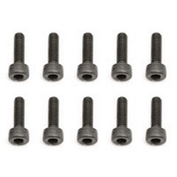 Team Associated SHCS 2.5x8mm Screws (10)
