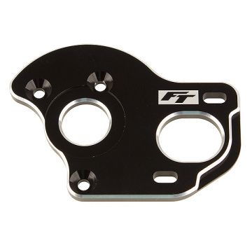 Team Associated B6.1 Ft 3.5mm Laydown/Back Motor Plate Black
