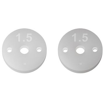 Team Associated FT 13mm Shock Pistons, 2.5mm, 2 X 1.5