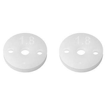 Team Associated FT 13mm Shock Pistons, 2.5mm, 2 X 1.8