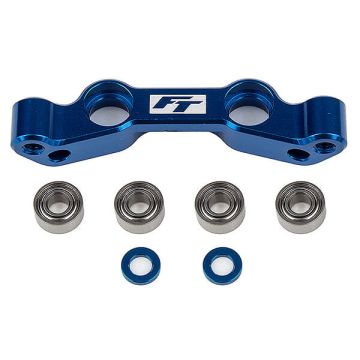 Team Associated RC10b6.4 FT Steering Rack, Blue Aluminium