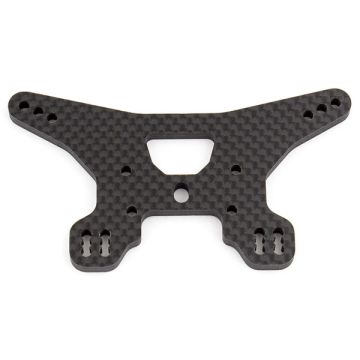 Team Associated B64 Rear Shock Tower, Woven Carbon Fibre
