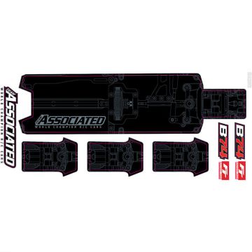 Team Associated B74 Ft Chassis Protective Sheet