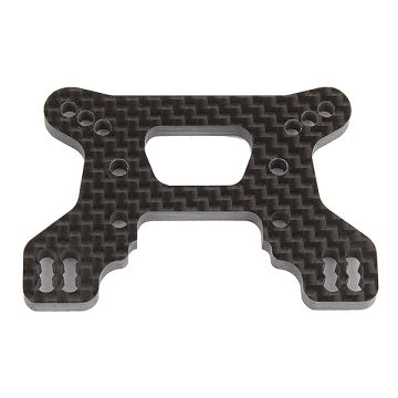 Team Associated Rc10b74.1 Front Shock Tower 23mm Carbon