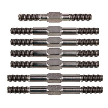 Team Associated RC10b74.2 FT Titanium Turnbuckle Set 3.5mm