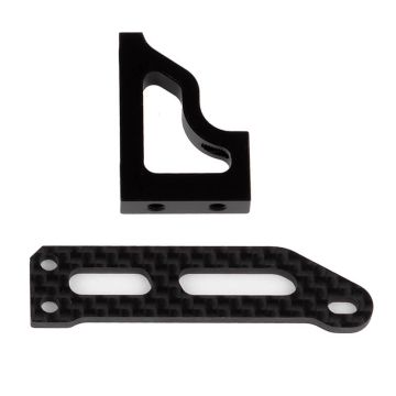 Team Associated B74.2 Servo Mount Set Decoupled Slipper