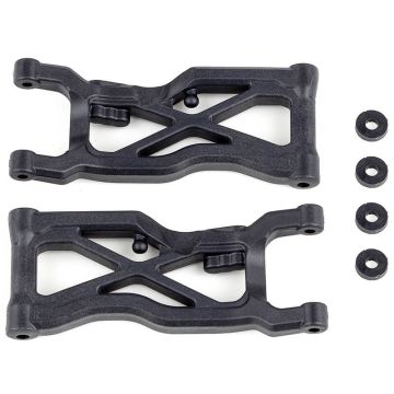 Team Associated RC10b7 Front Rear Suspension Arms, Carbon