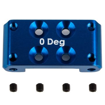 Team Associated RC10b7 Front Front Bulkhead, 0 Degree