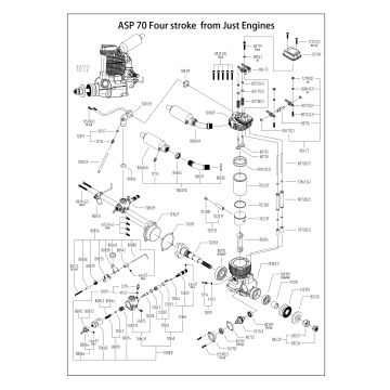 ASP / SC 70207F SC70 FS Piston Pin 