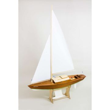 Bellissima Radio Control Sailing Yacht - Aero-Naut Mahogany Wooden Kit 
