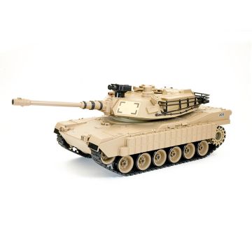 Brother RC Tank 1:18 M1A2 Abrams Desert Storm w/Lights, Sound, & Shoots!