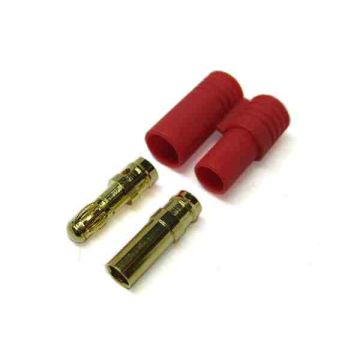Etronix 3.5mm Gold Bullet Connector with Housing ET0603