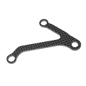 Corally Front Suspension Arm F Sx10 Upper Graphite 2.5mm 1 Pc