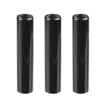 Corally Servo Post 23mm M3 Black 3 Pcs