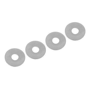 Corally Diff. Shim Rings Steel 5x15x0.4mm 4 Pcs