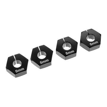 Corally Wheel Hex Adapter Alu. 4 Pcs