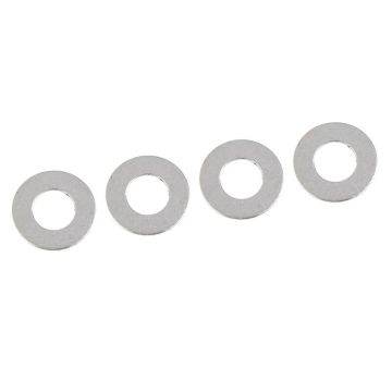 Corally Shock Shaft Washer Steel 4 Pcs