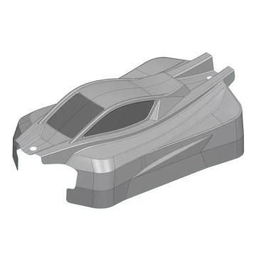 Team Corally Polycarbonate Body Syncro Clear Cut