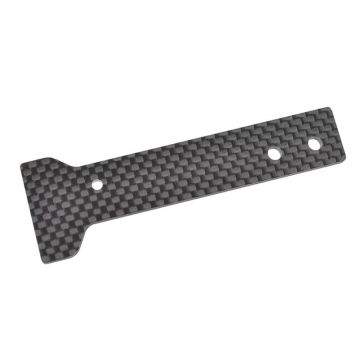 Corally Chassis Plate Stiffener Front Carbon 3mm
