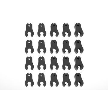 Corally Caster Clips Set 1 To 4.5mm 1 Set