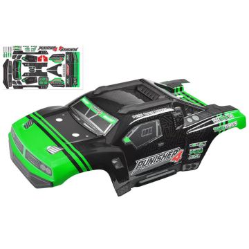 Corally Polycarbonate Body Punisher 4 Painted Cut Decals Colour