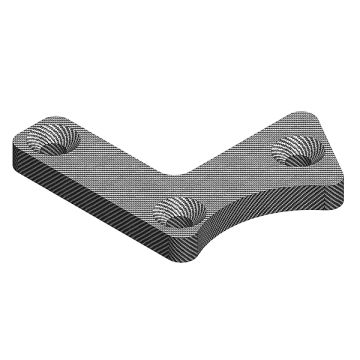 Corally Suspension Arm Stiffener B Low Er Front Left Graphite 3mm 1 P