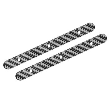 Corally Chassis Brace Stiffener Rear F Its Part C00180016 Graphite 2.