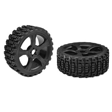 Corally Off-Road 1/8 Buggy Tir Es Xprit Glued On Black Rims 1