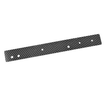Corally Chassis Stiffener Sheet Xtr Rear Graphite 3mm