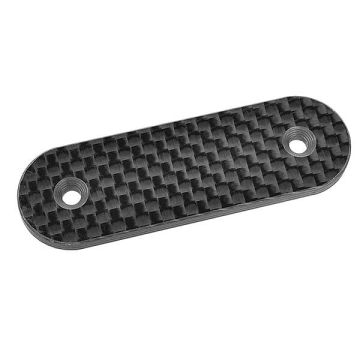 Corally Wing Washer Large 3mm Carbon 1 Pc