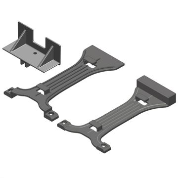 Corally Battery Brace 2S3S Composite 1 Set