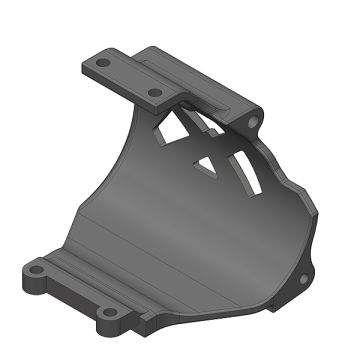 Corally Motor Guard Rear Composite