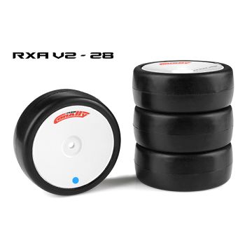 Corally Attack Rxa V2 Rubber Tires 1/10 Ep Touring 28 Shore