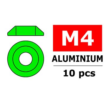 Team Corally Aluminium Washer For M4 Button Head Screws O