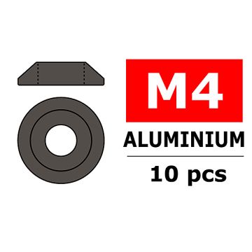 Team Corally Aluminium Washer For M4 Button Head Screws O