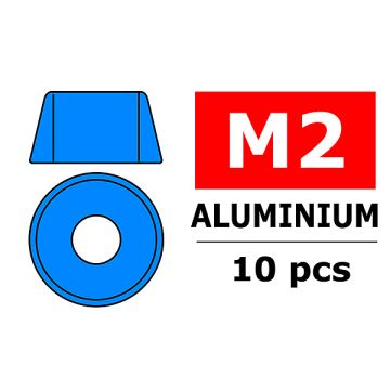 Team Corally Aluminium Washer For M2 Socket Head Screws O