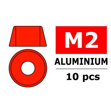 Team Corally Aluminium Washer For M2 Socket Head Screws O